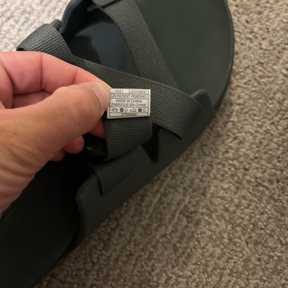 Chaco Dark Gray Performance Sandals - Picture 4 of 4